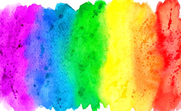 צבעי הגאווה (צילום: oksanka007, shutterstock)