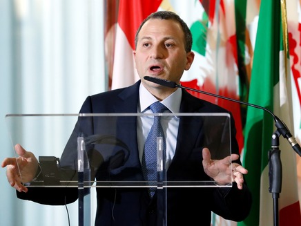 שר החוץ הלבנוני, ג'ובראן באסיל (צילום: רויטרס)