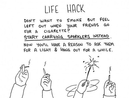 Life hacks (צילום: buttpoems)