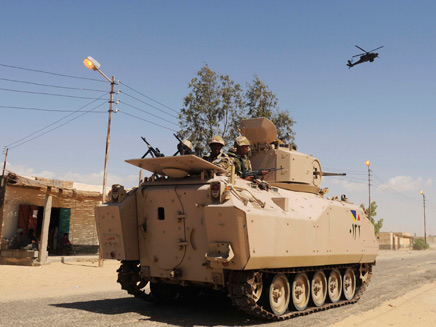 כוחות צבא מצרים, ארכיון (צילום: רויטרס)