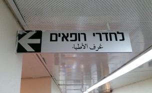 שביתה חלקית בבתי החולים (צילום: חדשות 2)