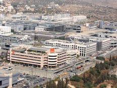  צילום אוויר של אזור תעשייה כפר קאסם