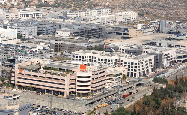 צילום אוויר של אזור תעשייה כפר קאסם צילום אוויר של אזור תעשייה כפר קאסם