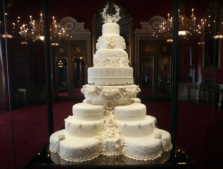העוגה של וויליאם וקייט (צילום: Getty Images)