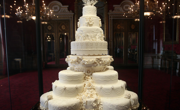 העוגה של וויליאם וקייט (צילום: Getty Images)