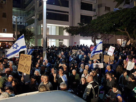 המחאה עבדה? (צילום: החדשות)