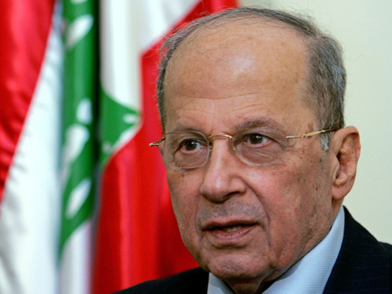 נשיא לבנון מישל עון (צילום: רויטרס)