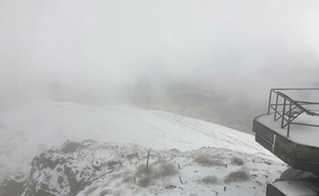 שלג בחרמון (צילום: כפיר סבג)