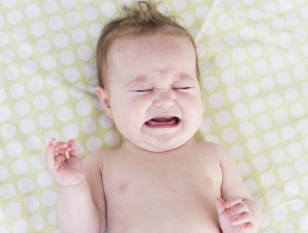 תינוק בוכה (צילום: אימג'בנק / Thinkstock)