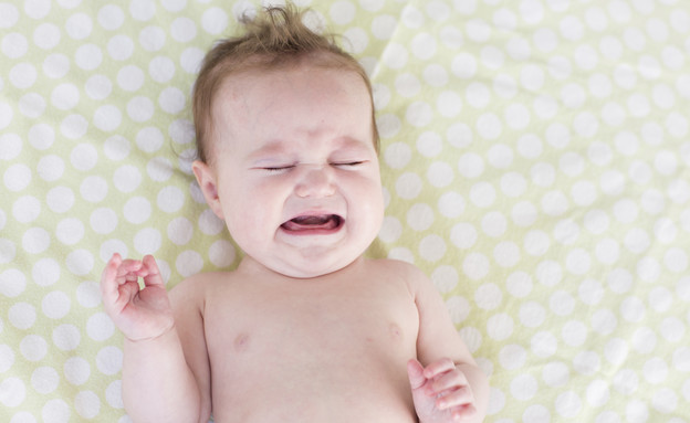 תינוק בוכה (צילום: אימג'בנק / Thinkstock)