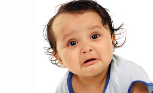 תינוקת עצובה (צילום: infocus, ShutterStock)