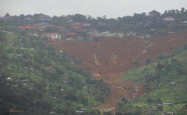 אסונות 2017 (צילום: AP/Manika Kamara)