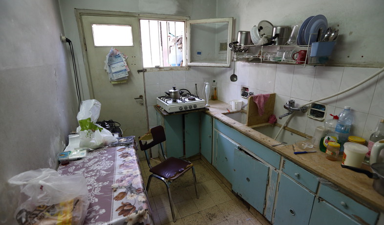 הדירה של הרב שטיינמן, מטבח (צילום: יעקב נחומי / פלאש 90)