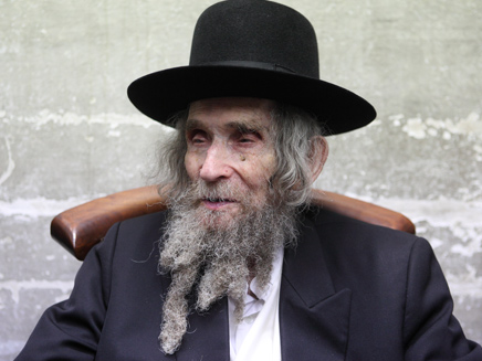 הרב אהרן יהודה לייב שטיינמן (צילום: יעקב נעמי, פלאש 90)
