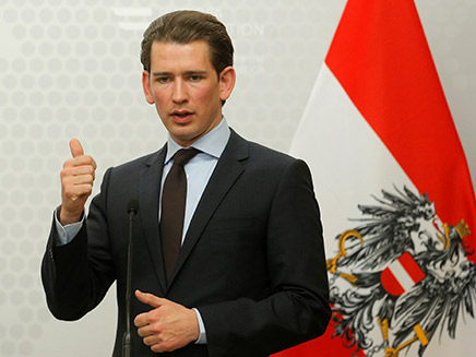 סבסטיאן קורץ, מנהיג מפלגת העם באוסטריה (צילום: רויטרס)
