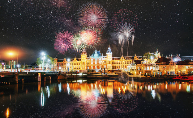 חגיגות השנה החדשה באמסטרדם (צילום: Standret, shutterstock)
