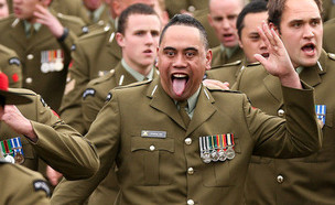 האקה בצבא ניו זילנד (צילום: Gettyimages IL)