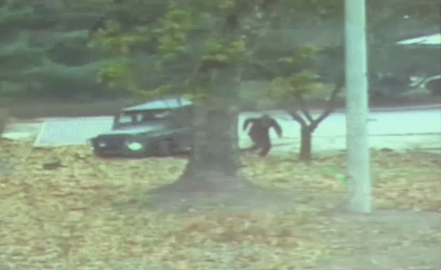 חייל צפון קוריאני עורק (צילום: חדשות 2)