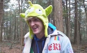 התגובה של לוגאן פול לגופה ביער (צילום: Logan Paul, YouTube)