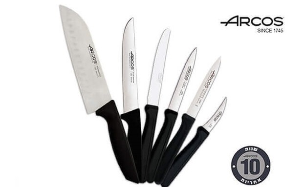 סט 6 סכיני ARCOS (צילום: באדיבות גרופון)