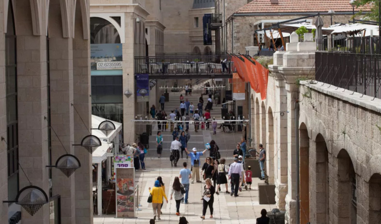 קניון ממילא בירושלים. גידול של 9.6% בפדיון למ"ר (צילום: אמיל סלמן, TheMarker)