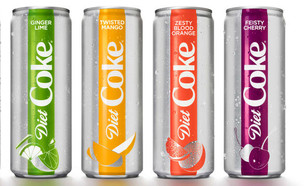 החדשים של דיאט קולה (צילום: dietcoke.com, האתר הרשמי)
