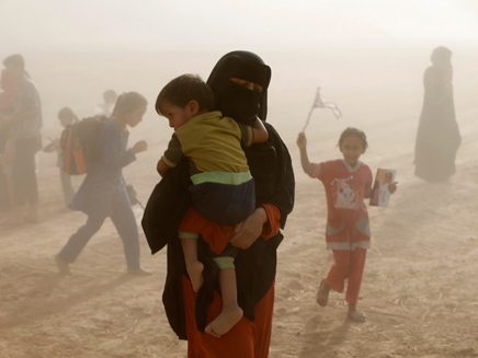 החיים במוסול תחת דאעש (צילום: רויטרס)