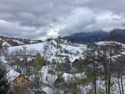 הנוף מהמרפסת בתחילת החורף (צילום: עצמי)