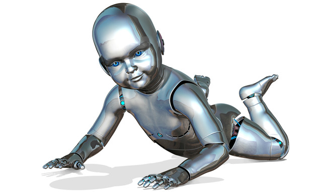 תינוק רובוטי (צילום: Linda Bucklin, ShutterStock)
