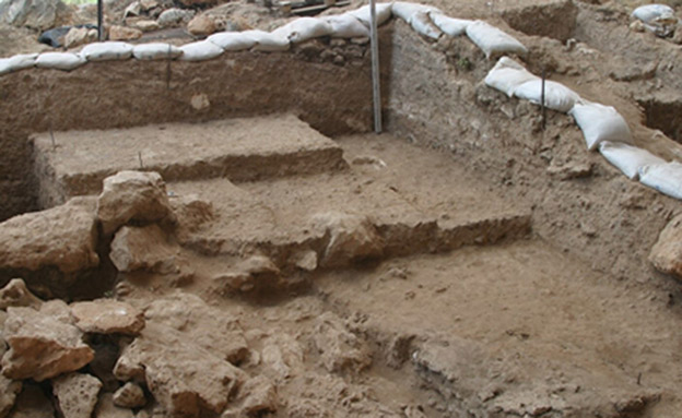 אתר החפירות הארכיאולוגיות בכרמל (צילום: דוברות אונ' ת"א)