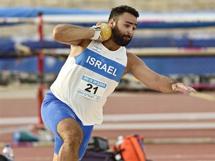 שיא ישראלי חדש (איגוד האתלטיקה) (צילום: ספורט 5)