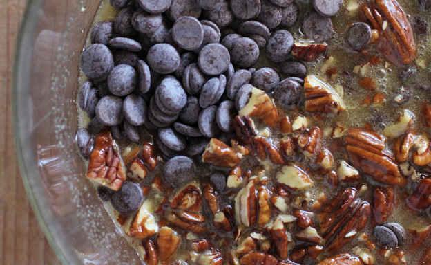 ריבועי שוקולד ופקאנים מהבלוג פאי בריבוע - המרכיבים