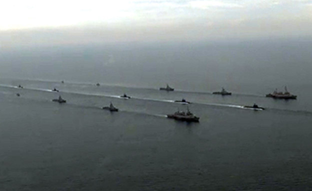 הספינות והצוללות של חיל הים (צילום: דובר צה"ל)