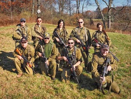 מליציה יהודית- תמונה קבוצתית ראשית (צילום: צילום פרטי)