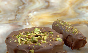 חטיף שוקולד וקרמל  (צילום: מתוך "מאסטר שף 7", קשת 12)