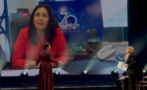 צפו: מירי רגב קוראת צ'כוב על הבמה (צילום: החדשות)