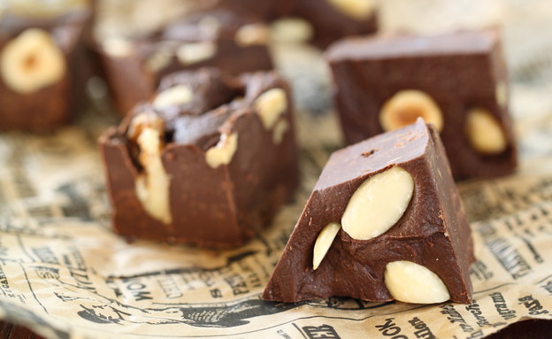 שוקולד פאדג' עם תוספות (צילום: חן שוקרון, אוכל טוב)