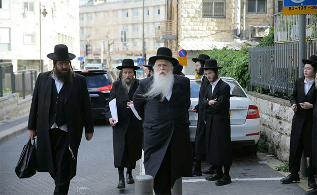 פגישת הרבנים, היום (צילום: חיים גולדברג)