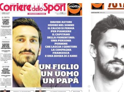 כותרות העיתונים באיטליה  (צילום: ספורט 5)