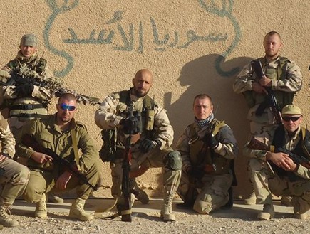 שכירי חרב רוסים בסוריה (צילום: צבא סוריה החופשי)