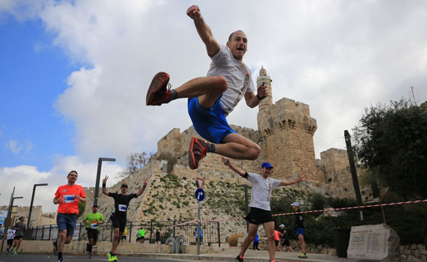 מרתון ווינר ירושלים. (צילום: פלאש 90)