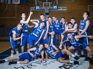 נבחרת הנוער (צילום: עודד קרני, איגוד הכדורסל) (צילום: ספורט 5)