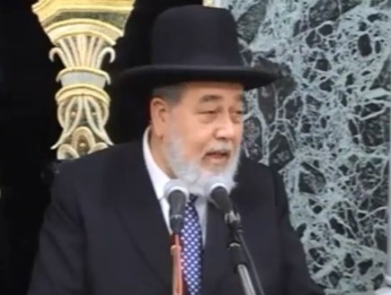 הרב אליהו אברז'ל  (צילום: צילום מסך יוטיוב)