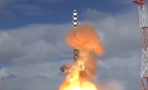ניסוי בטיל-נגד-טילים רוסי (צילום: צילום מסך)
