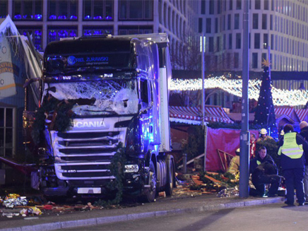 זירת הפיגוע בברלין, דצמבר 2016