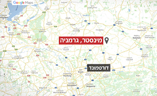 מפת זירת האירוע (צילום: google maps)