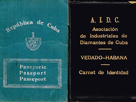 המסמכים הרשמיים בקובה (צילום: באדיבות אנט כהן)