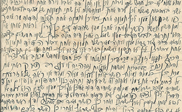 כתב ידו של טייטלבוים (צילום: באדיבות המשפחה)