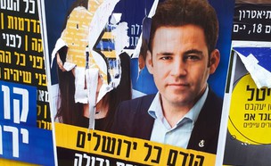 השחתת פניה של עינב בקמפיין הבחירות בירושלים