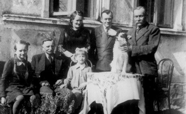 משפחת שצ'רבינסקי שהסתירה יהודים (צילום: ארכיון בית לוחמי הגטאות)